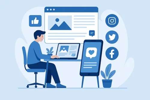 Curso de creación de blogs y redes sociales en Aula Xàtiva Formación.