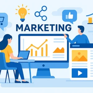 Curso de marketing online y diseño web en Aula Xàtiva Formación.