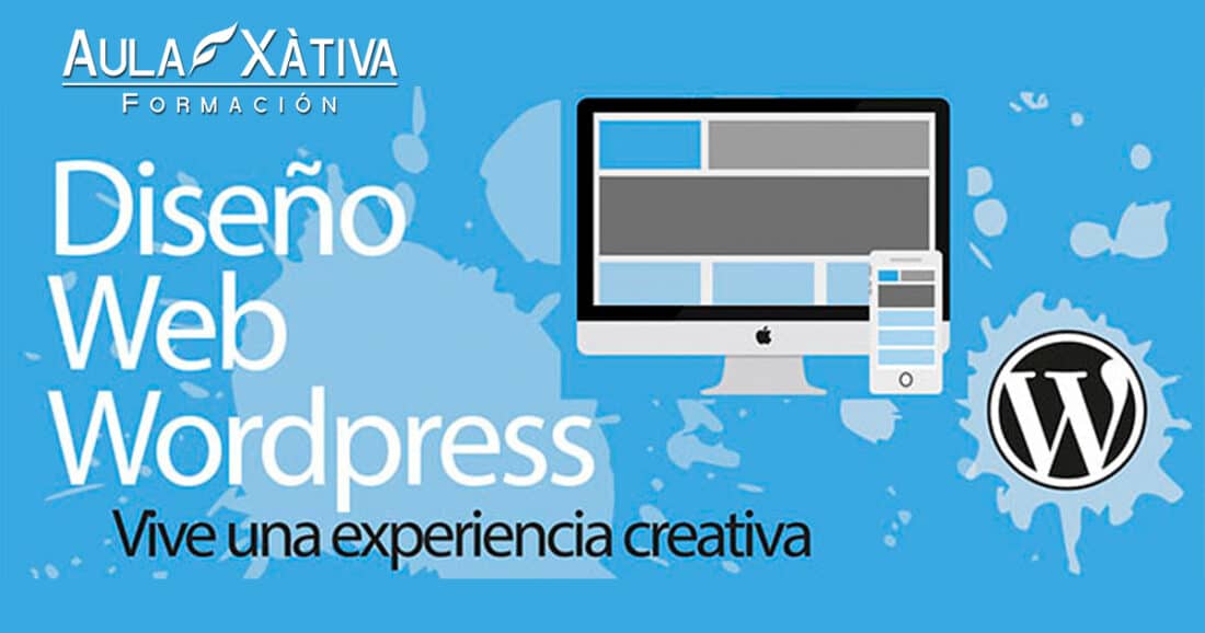 Curso de diseño de páginas web con Wordpress en Aula Xàtiva