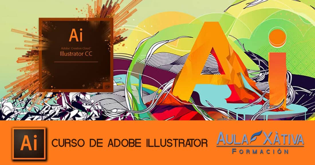 Curso de Adobe Illustrator presencial y online en Xàtiva. Aula Xàtiva Formación