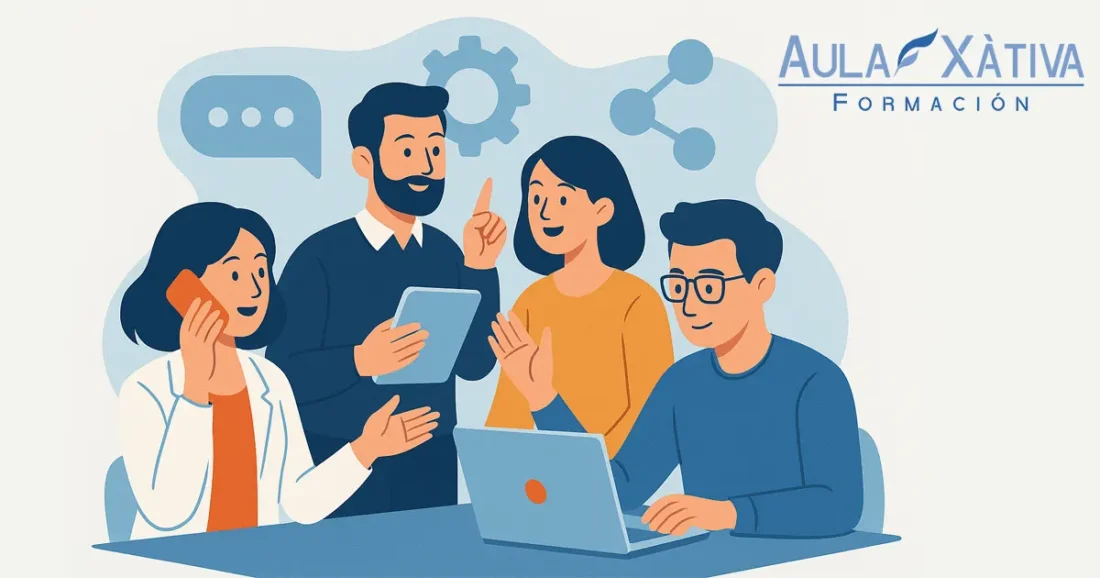 Soft skills en el entorno digital: descubre cómo mejorar tu comunicación, liderazgo y trabajo en equipo con consejos prácticos y ejemplos aplicados.