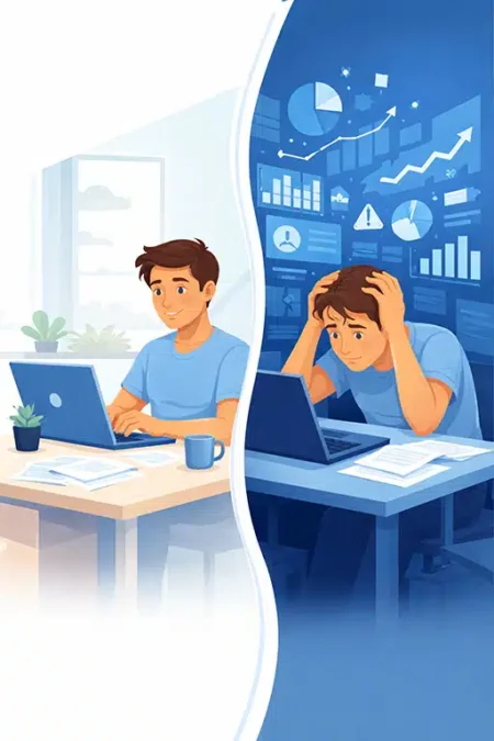 Usar el ordenador en el trabajo Usar el ordenador en el trabajo: mejora tu nivel. ¿Usas el ordenador en el trabajo pero te cuesta avanzar? Descubre cómo mejorar tu nivel y ganar seguridad con herramientas básicas.